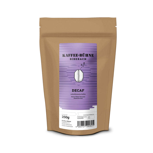 DECAF - entkoffeinierter Kaffee