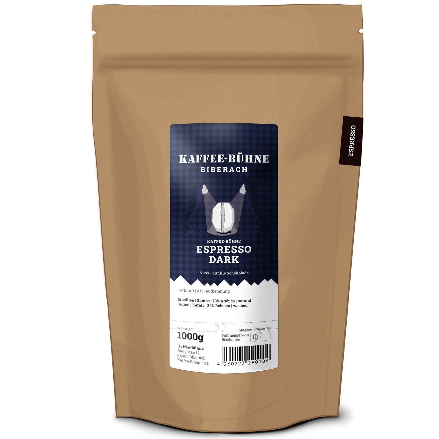 Kaffee-Bühne Espresso DARK